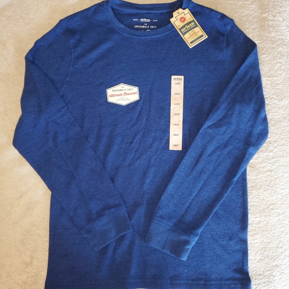 urban pipeline Other - Urban Pipeline Thermal Shirt Blue Size Large